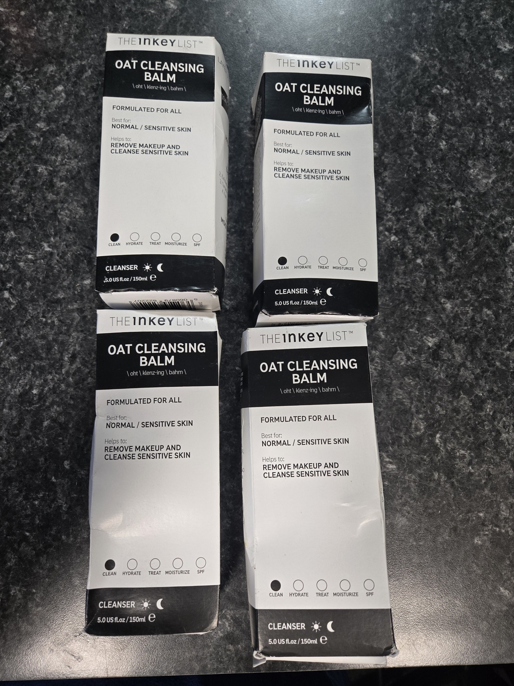 4 Pack The Inkey List Oat Cleansing Balm